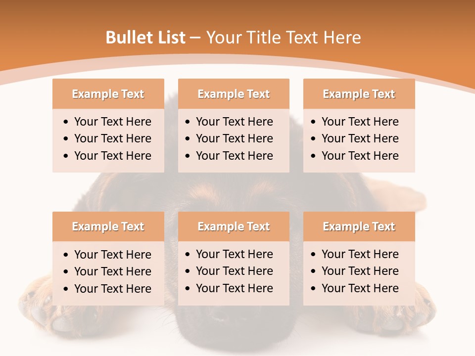 Purebred Domestic Mammal PowerPoint Template