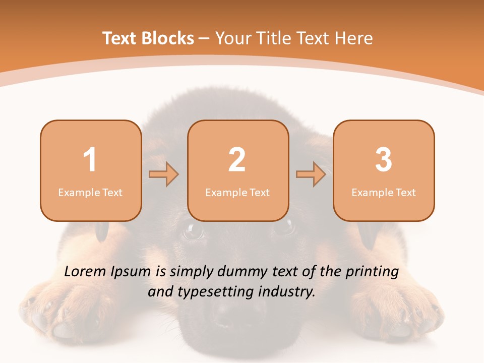 Purebred Domestic Mammal PowerPoint Template