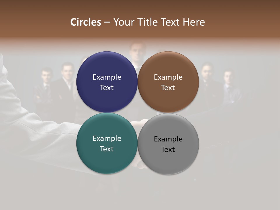 Cooperation Promise Greet PowerPoint Template