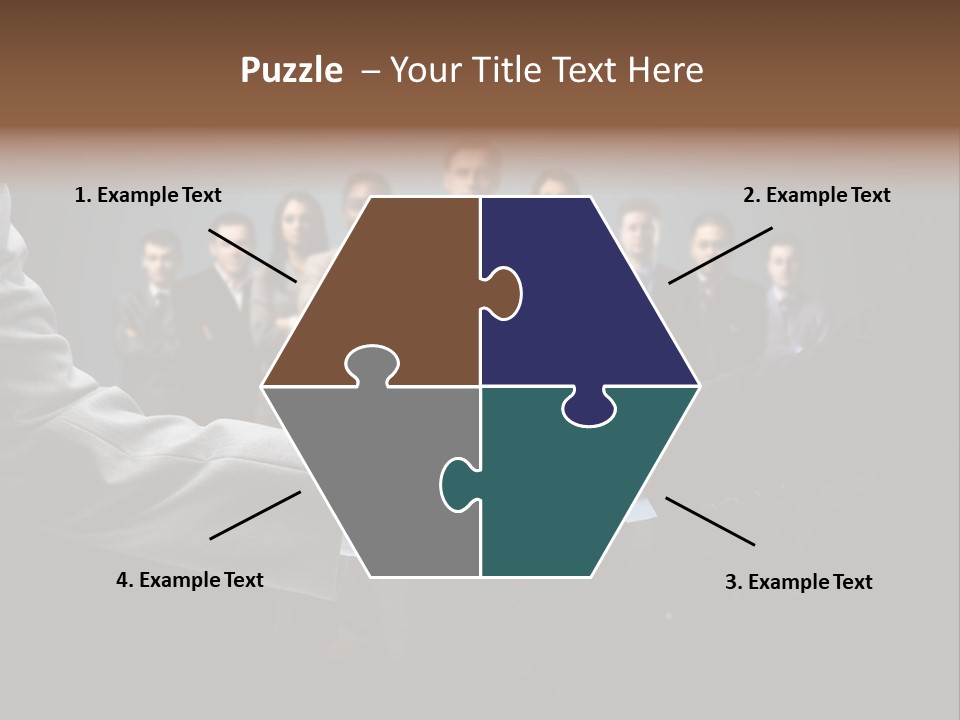 Cooperation Promise Greet PowerPoint Template