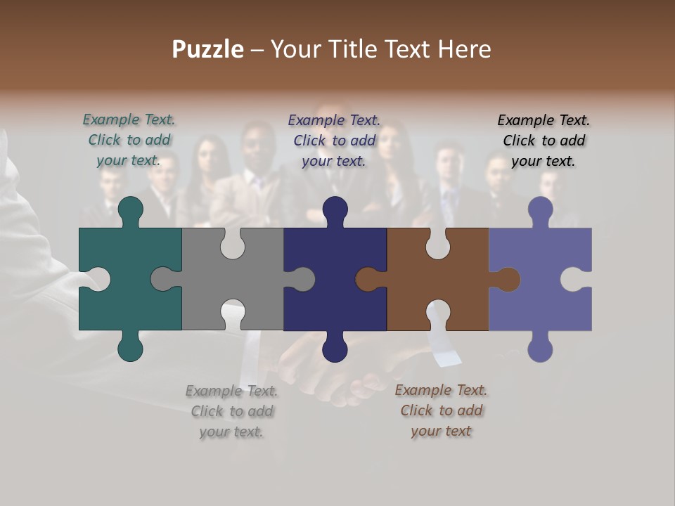 Cooperation Promise Greet PowerPoint Template