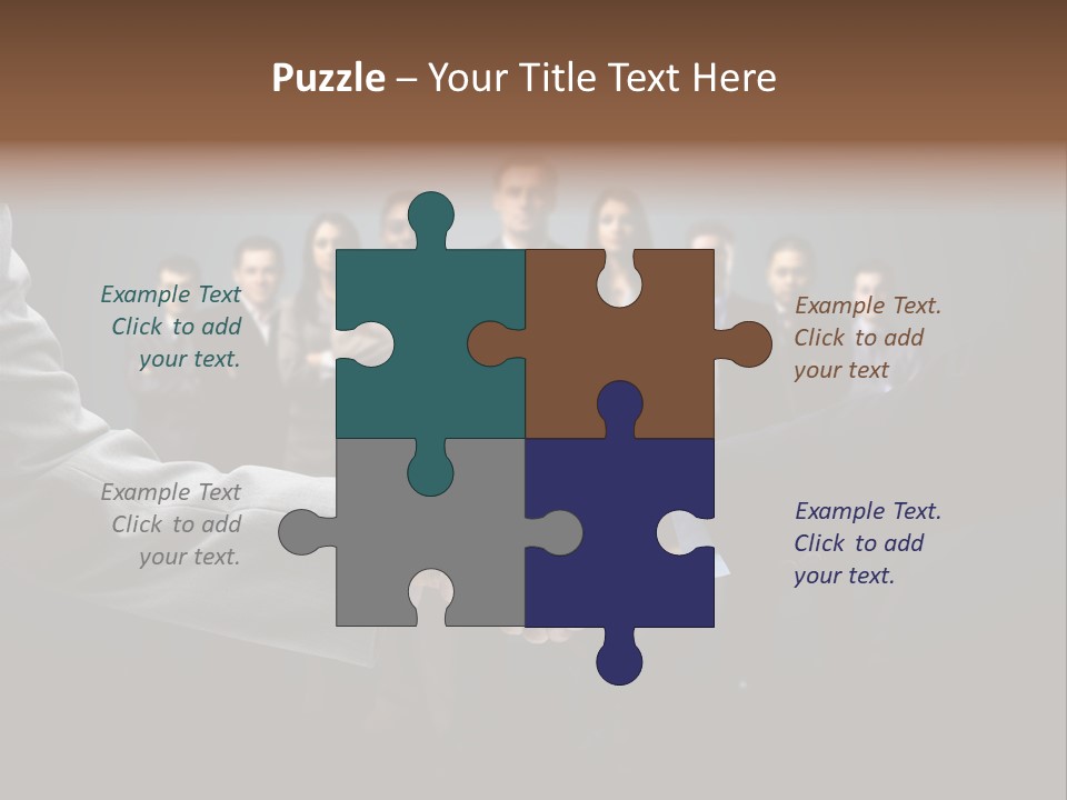 Cooperation Promise Greet PowerPoint Template
