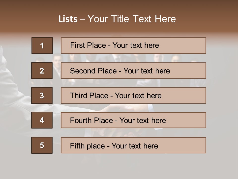 Cooperation Promise Greet PowerPoint Template