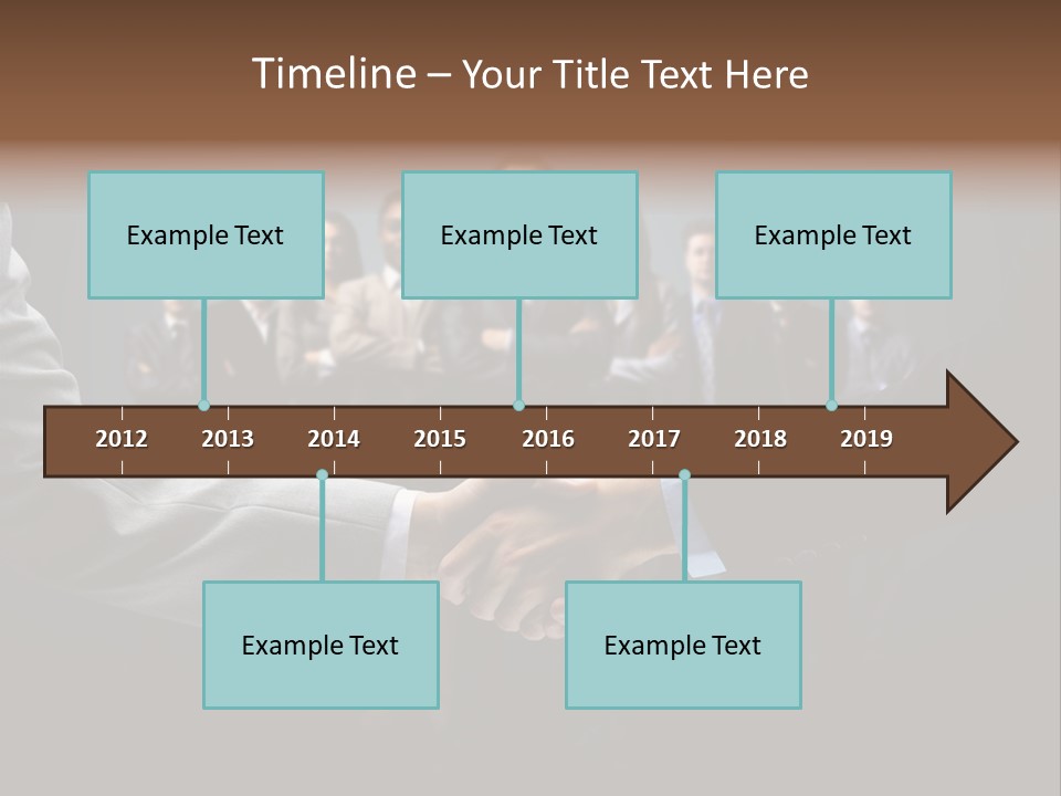 Cooperation Promise Greet PowerPoint Template