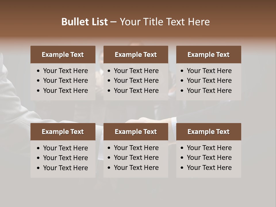 Cooperation Promise Greet PowerPoint Template