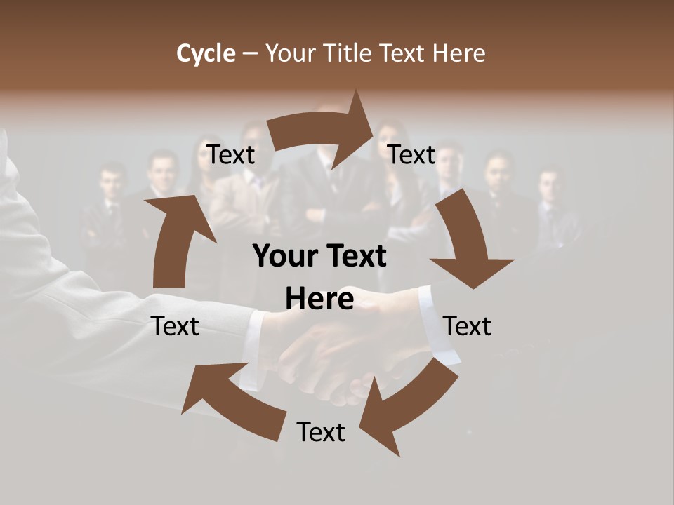 Cooperation Promise Greet PowerPoint Template