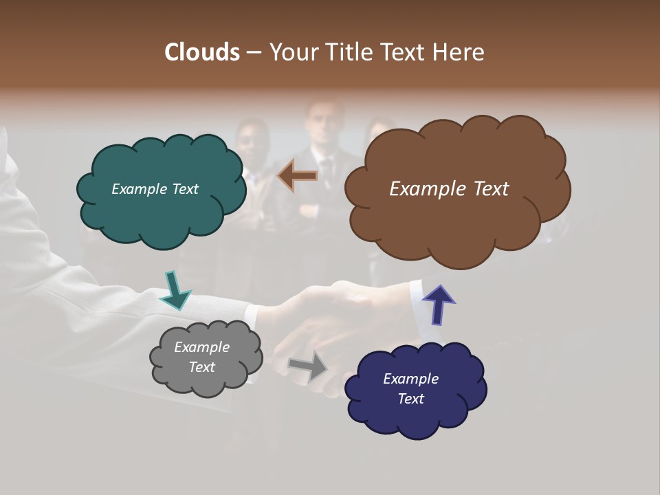 Cooperation Promise Greet PowerPoint Template