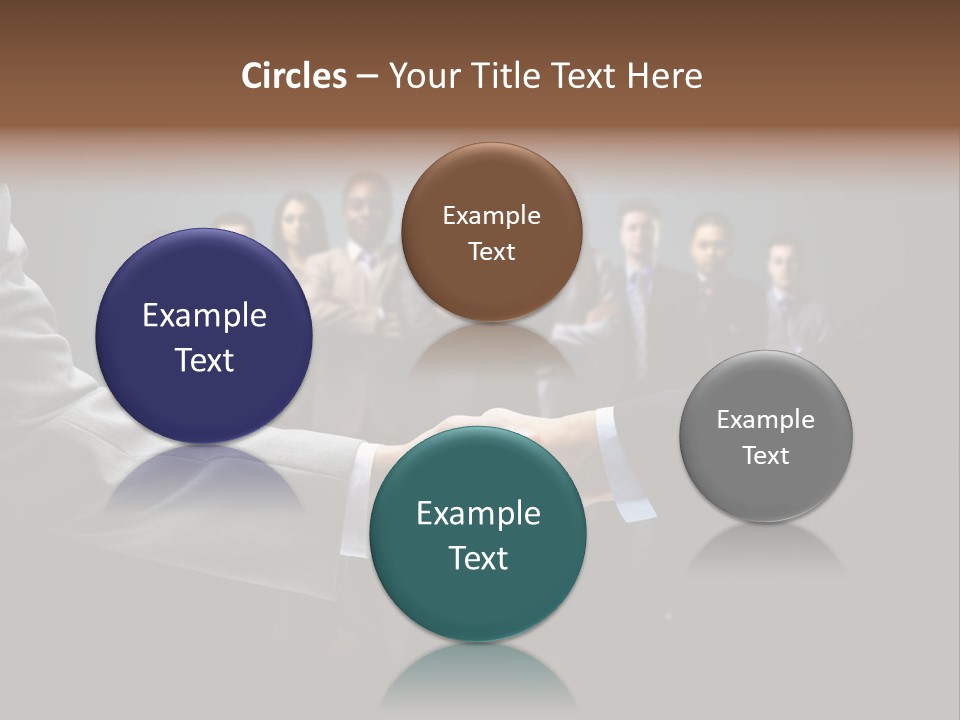 Cooperation Promise Greet PowerPoint Template
