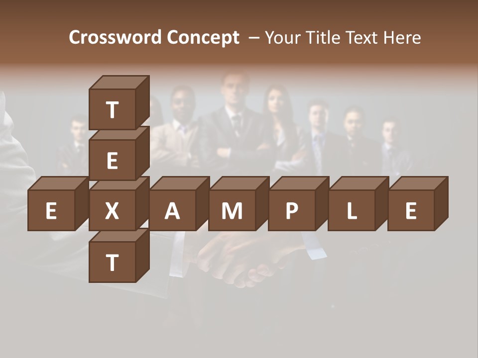 Cooperation Promise Greet PowerPoint Template