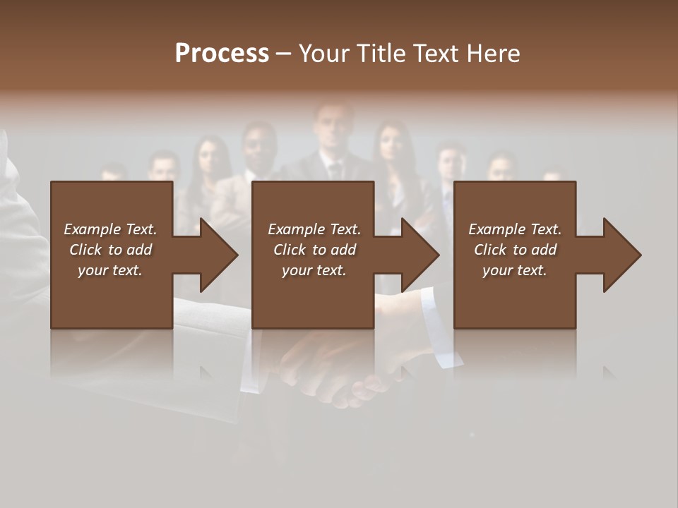 Cooperation Promise Greet PowerPoint Template