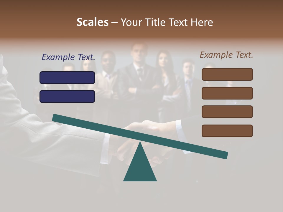 Cooperation Promise Greet PowerPoint Template