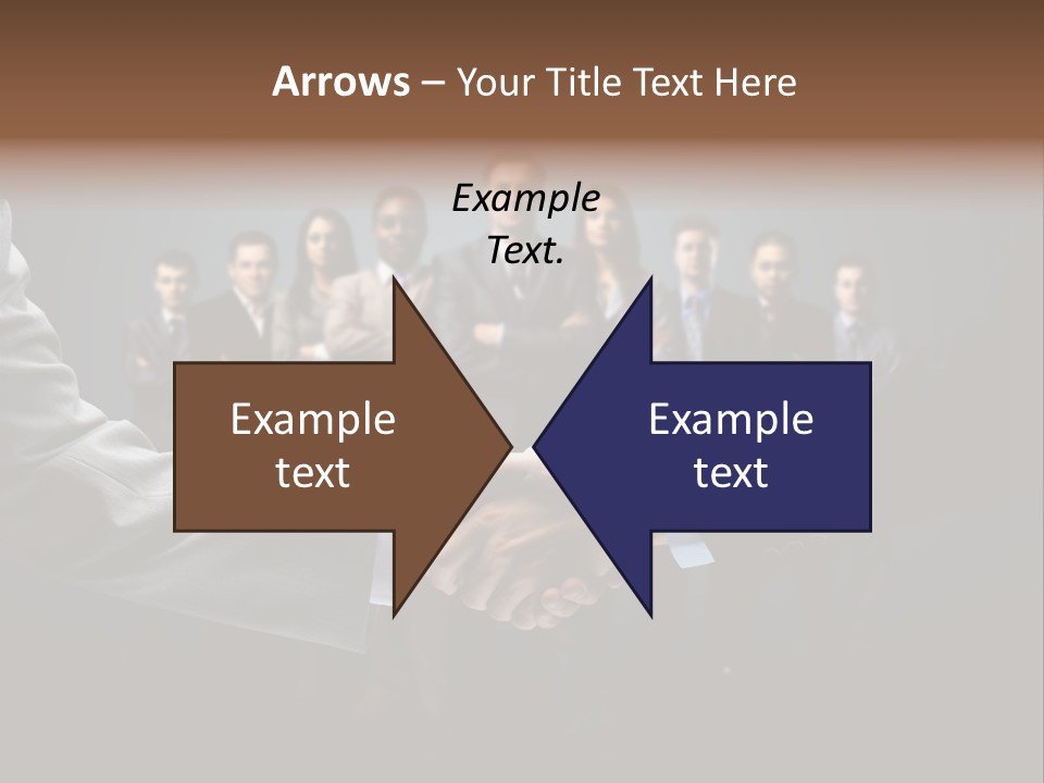 Cooperation Promise Greet PowerPoint Template
