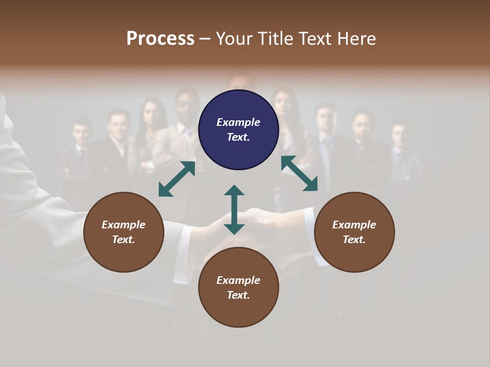 Cooperation Promise Greet PowerPoint Template