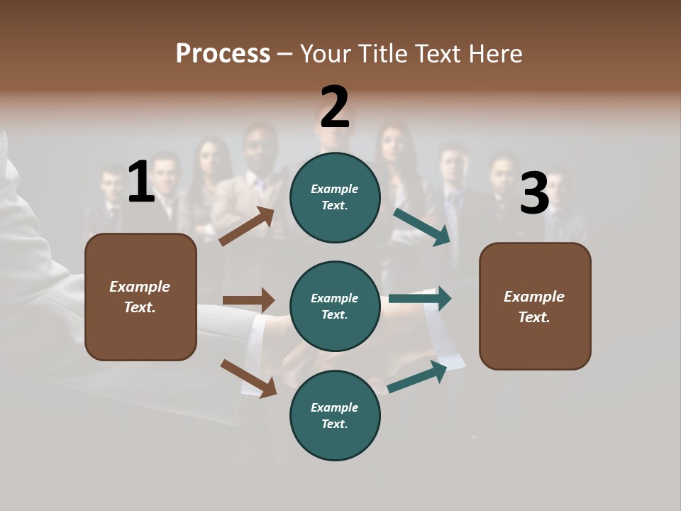 Cooperation Promise Greet PowerPoint Template