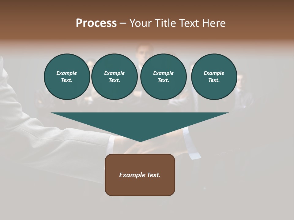 Cooperation Promise Greet PowerPoint Template