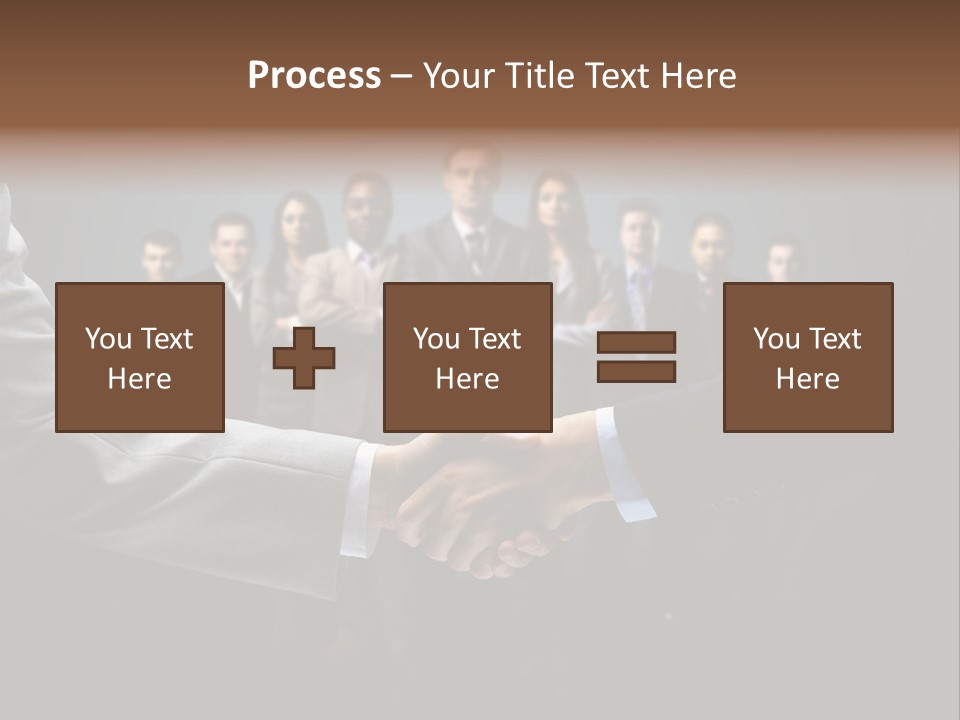 Cooperation Promise Greet PowerPoint Template