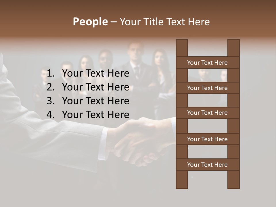 Cooperation Promise Greet PowerPoint Template