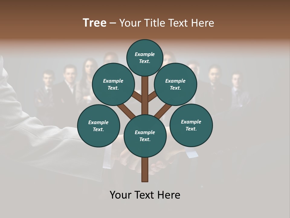 Cooperation Promise Greet PowerPoint Template