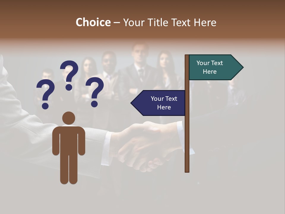 Cooperation Promise Greet PowerPoint Template