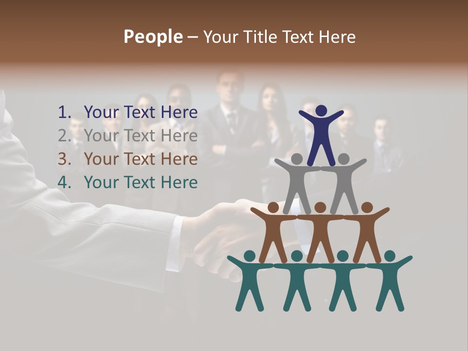 Cooperation Promise Greet PowerPoint Template