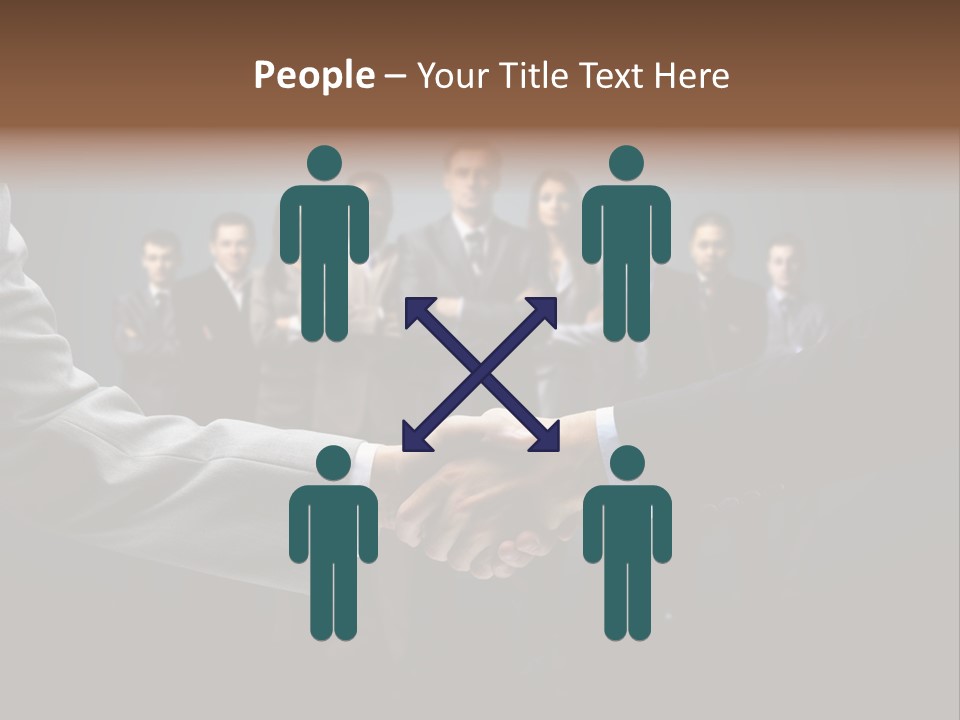 Cooperation Promise Greet PowerPoint Template