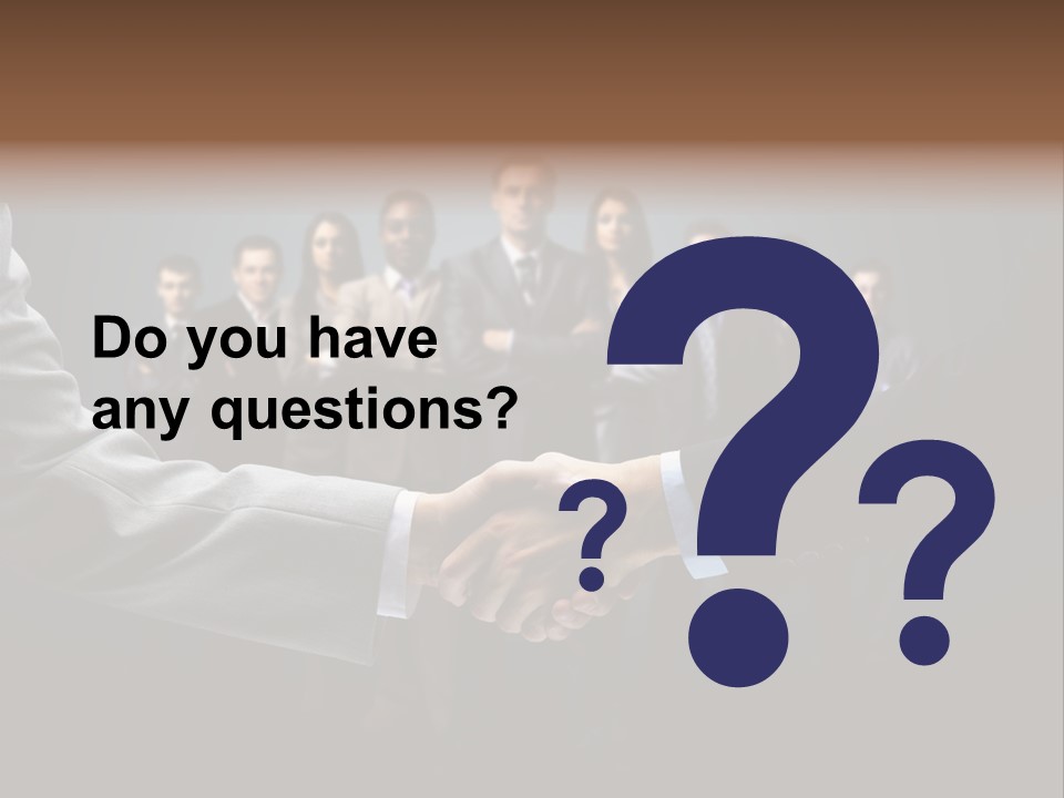 Cooperation Promise Greet PowerPoint Template