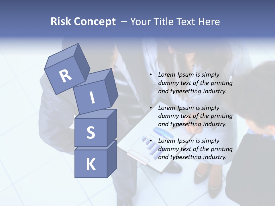 Team Communication Businesswoman PowerPoint Template