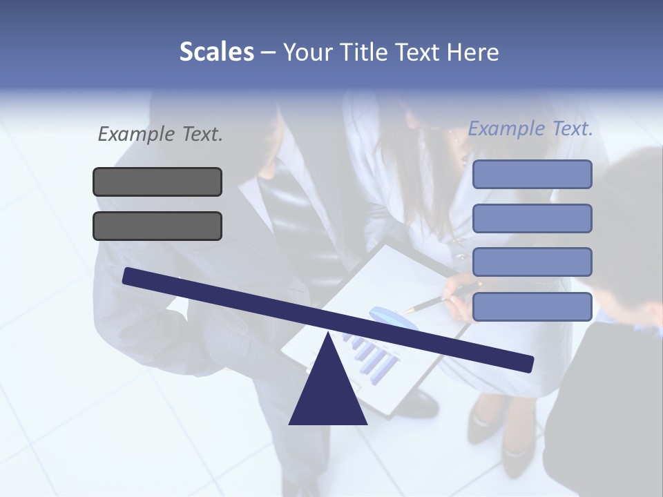 Team Communication Businesswoman PowerPoint Template