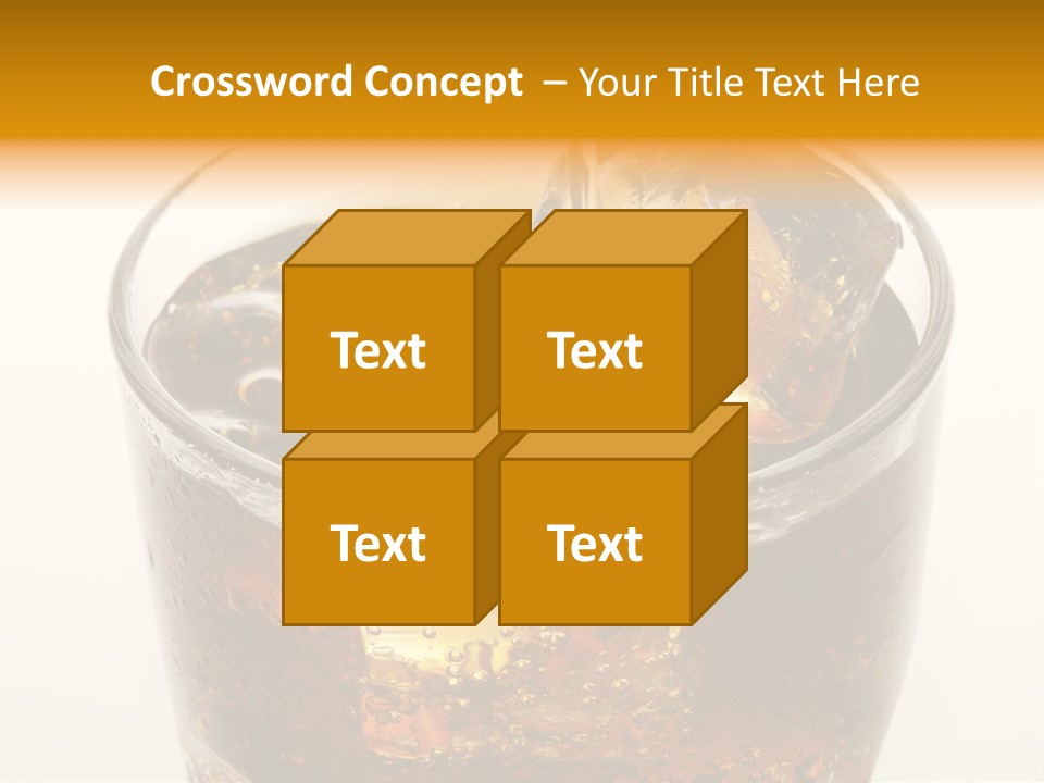 Fizzy Soda Pop Freshness PowerPoint Template