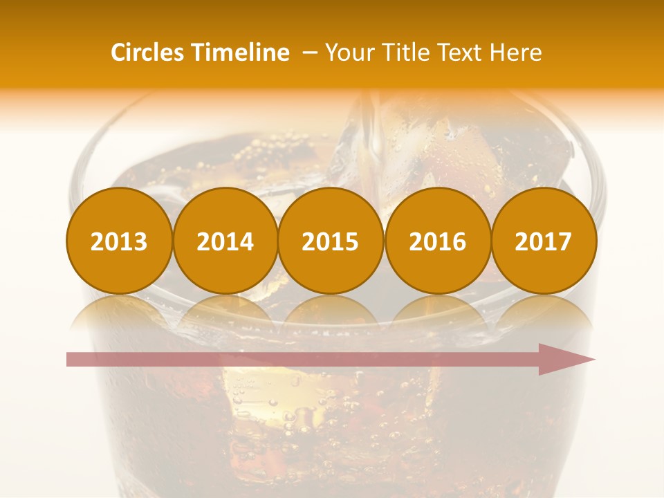 Fizzy Soda Pop Freshness PowerPoint Template