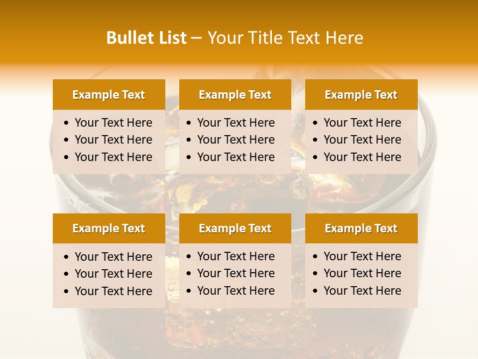 Fizzy Soda Pop Freshness PowerPoint Template