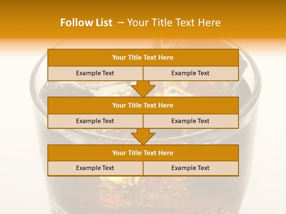 Fizzy Soda Pop Freshness PowerPoint Template