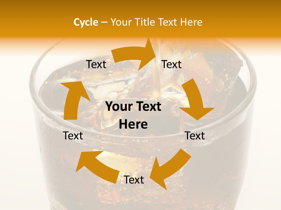 Fizzy Soda Pop Freshness PowerPoint Template