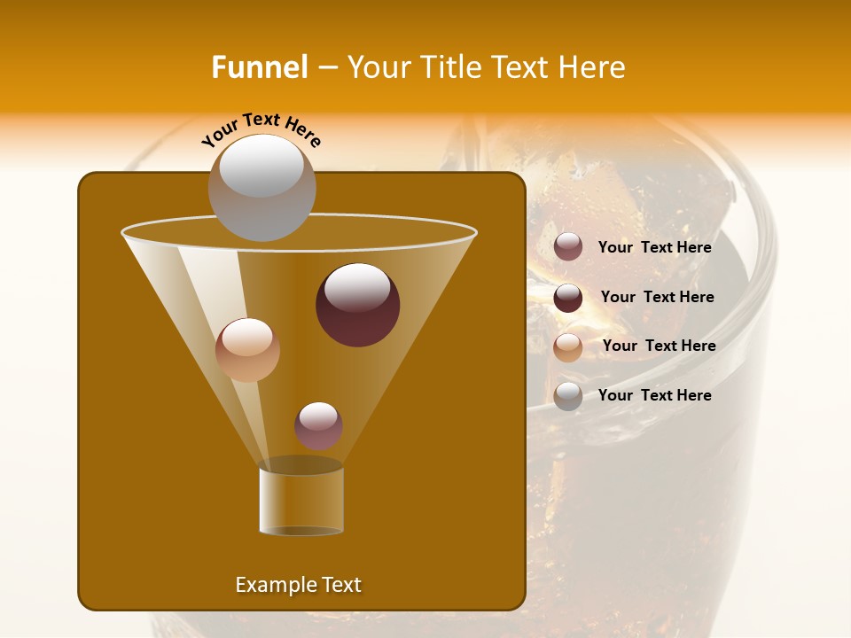 Fizzy Soda Pop Freshness PowerPoint Template