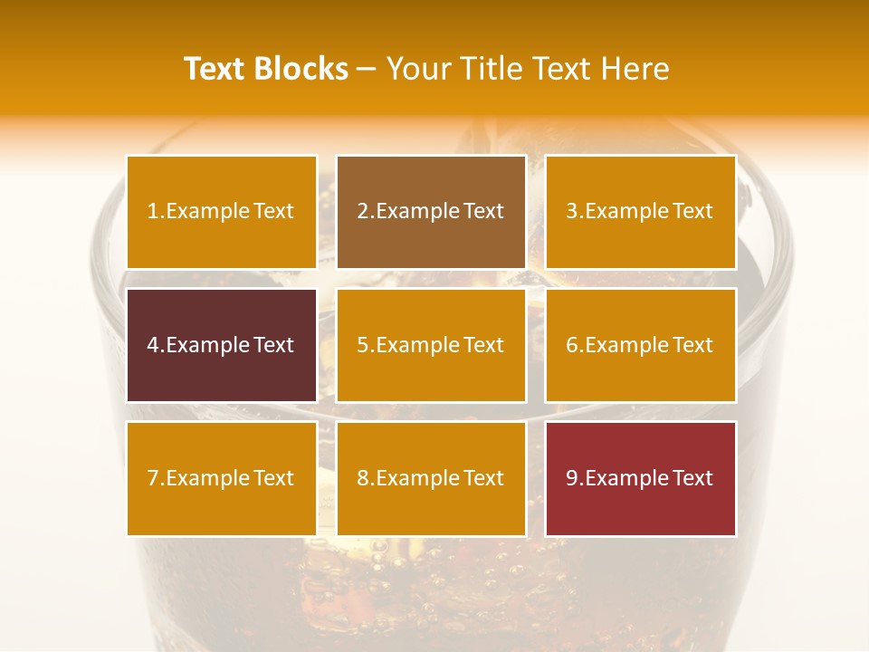 Fizzy Soda Pop Freshness PowerPoint Template