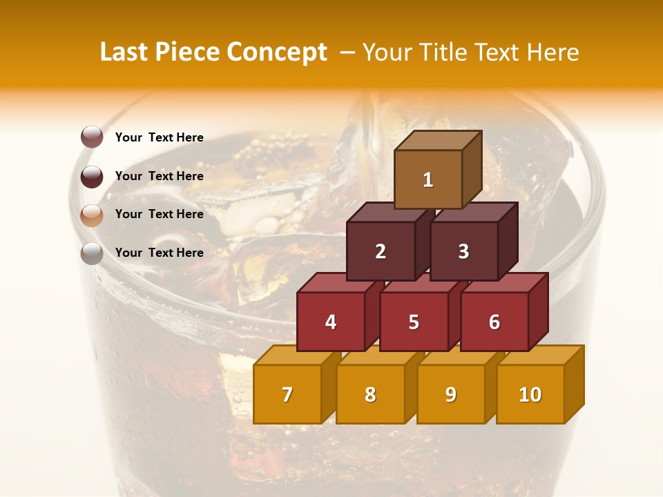 Fizzy Soda Pop Freshness PowerPoint Template