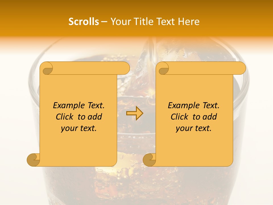 Fizzy Soda Pop Freshness PowerPoint Template