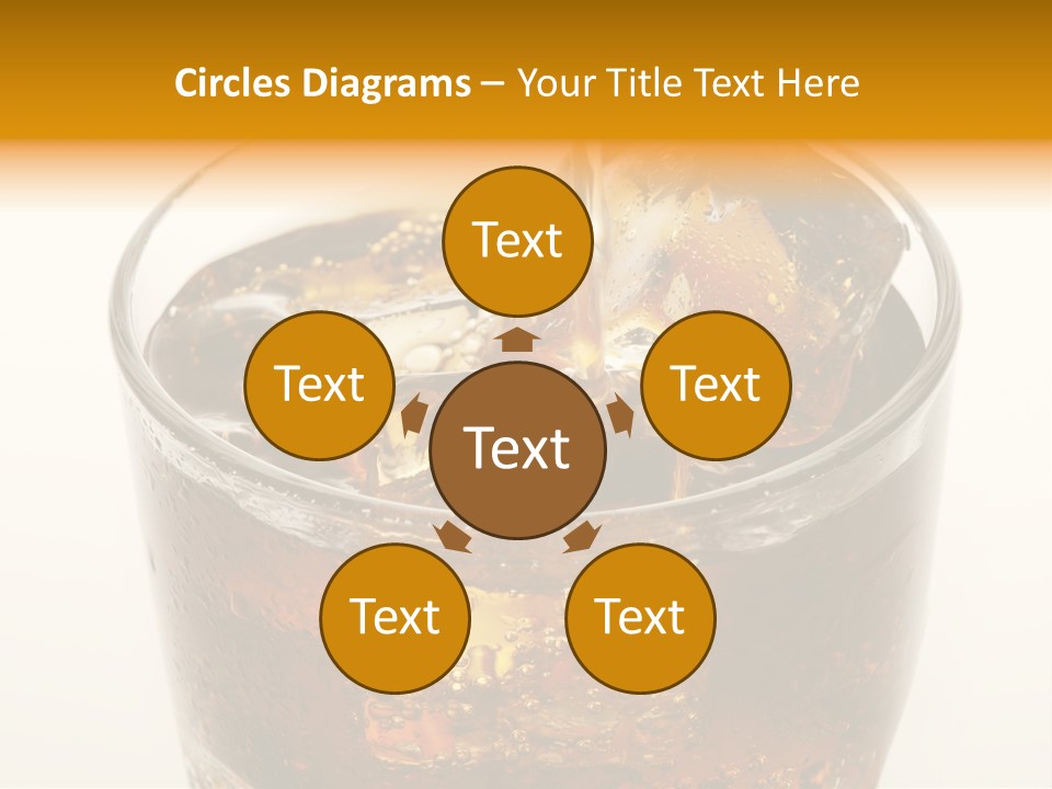 Fizzy Soda Pop Freshness PowerPoint Template