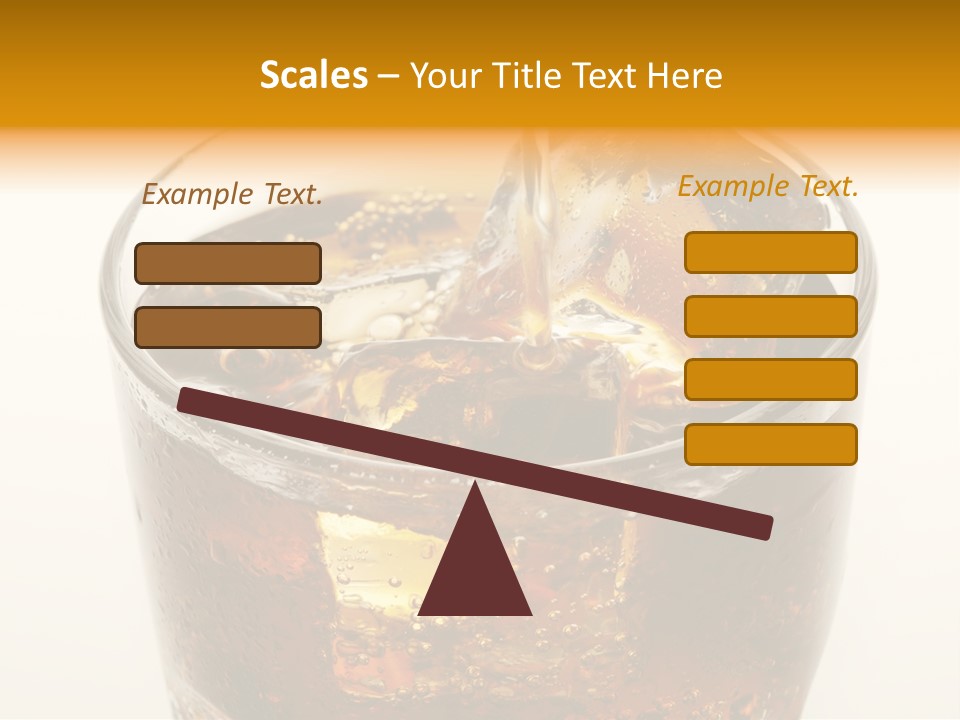 Fizzy Soda Pop Freshness PowerPoint Template