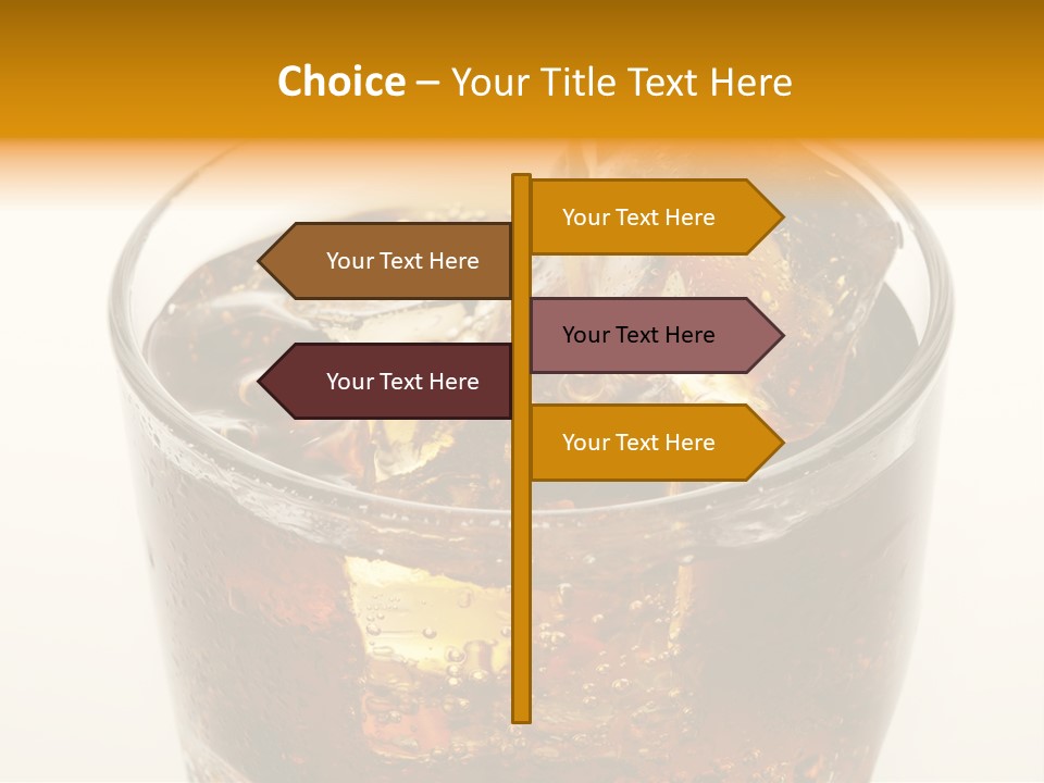 Fizzy Soda Pop Freshness PowerPoint Template