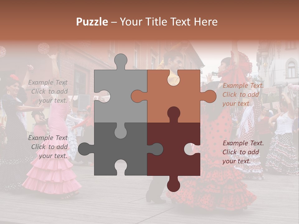Dancers Culture Popular PowerPoint Template