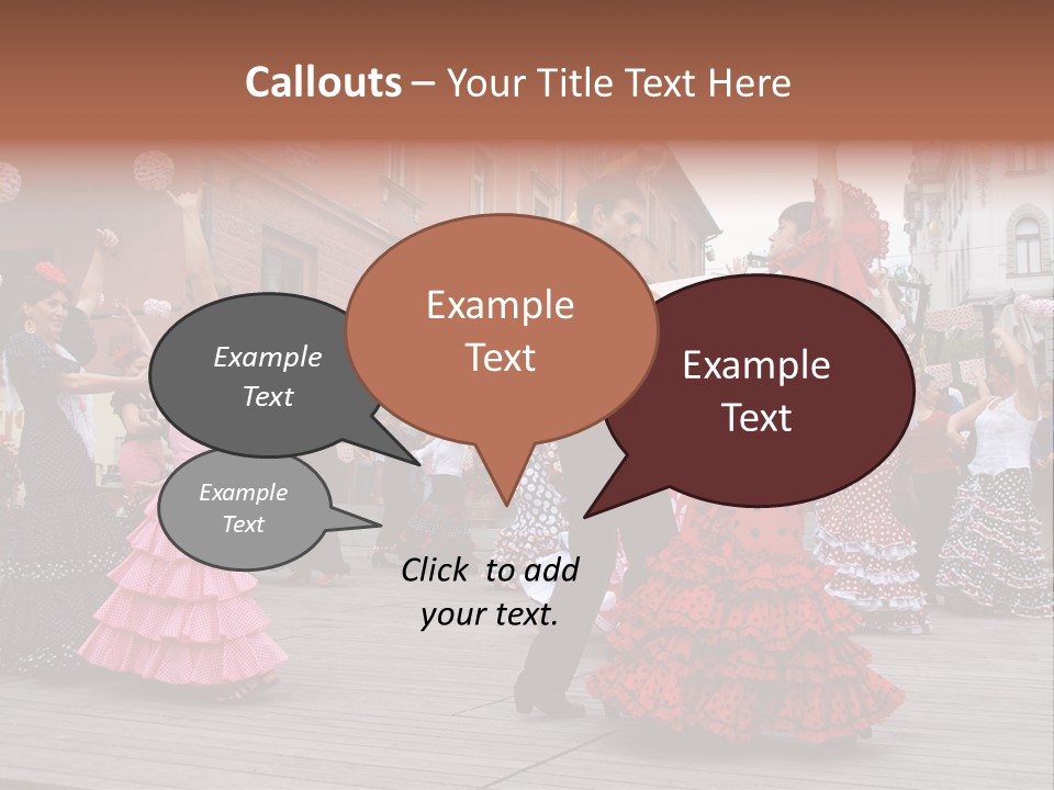 Dancers Culture Popular PowerPoint Template