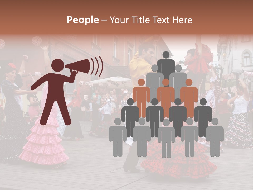 Dancers Culture Popular PowerPoint Template