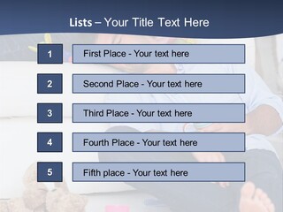 Mom Exhausted Toys PowerPoint Template