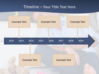 Mom Exhausted Toys PowerPoint Template