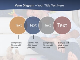 Mom Exhausted Toys PowerPoint Template