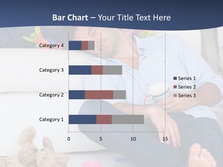 Mom Exhausted Toys PowerPoint Template