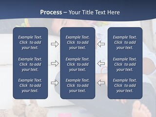 Mom Exhausted Toys PowerPoint Template