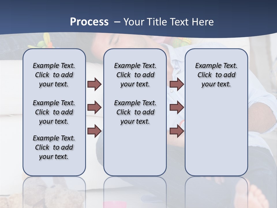 Mom Exhausted Toys PowerPoint Template
