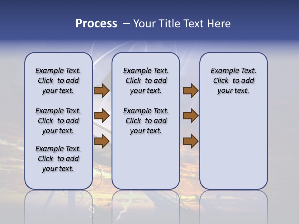 Antenna Waves Network PowerPoint Template